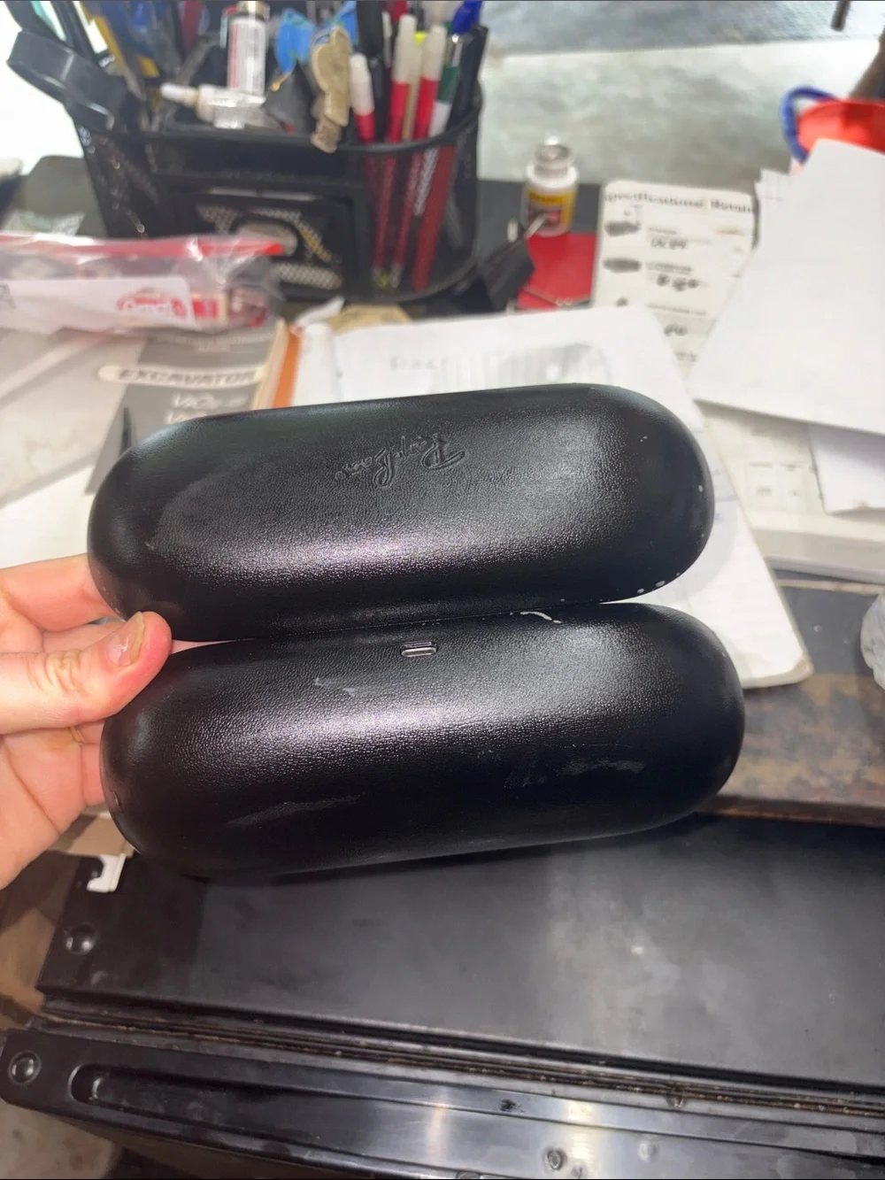 Ray-Ban Black Hard Sunglasses Case